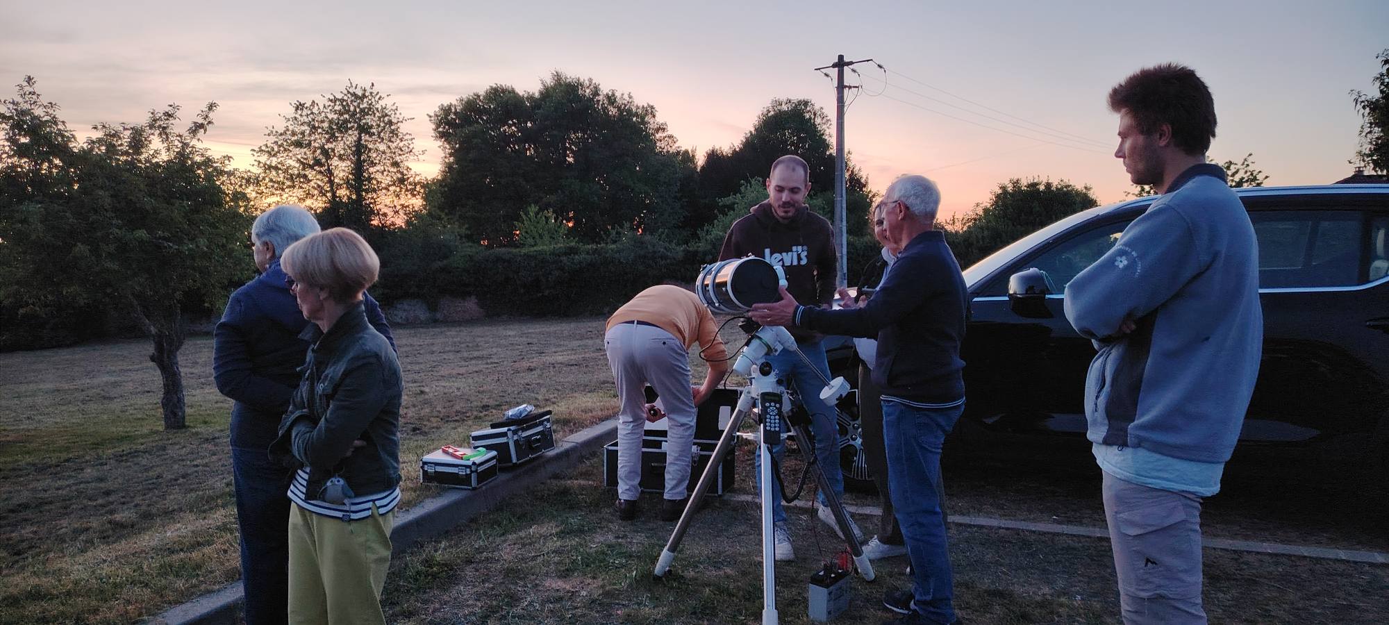 Astronomie à Rochechouart : transmission et partage avec ADAES