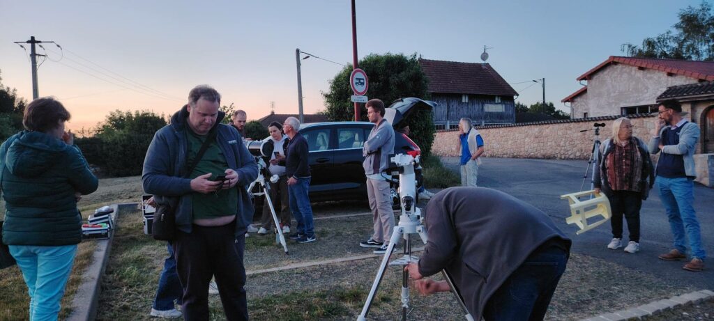 astronomie à Rochechouart observation télescope ADAES