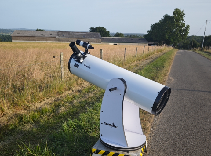 Le Dobson 250 Skywatcher de retour sous le ciel du Montet